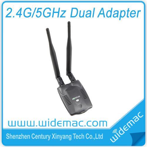 WD-D002 USB无线网卡300M 双频无线网卡 2.4GHz/5GHz信号 软AP
