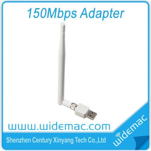150M无线USB网卡 电视信号wifi接收 迷你白WD-1506B